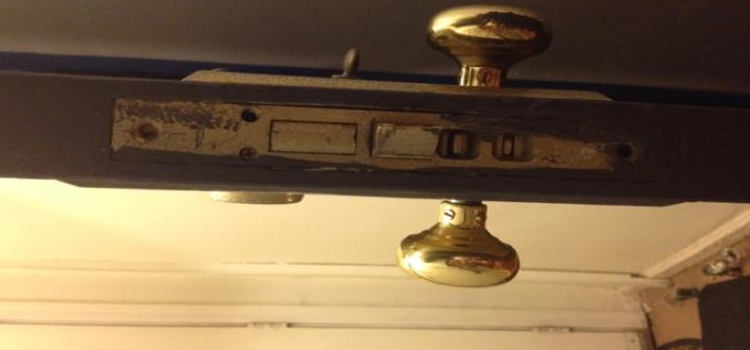 Old Mortise Lock Replacement in Fort Irwin